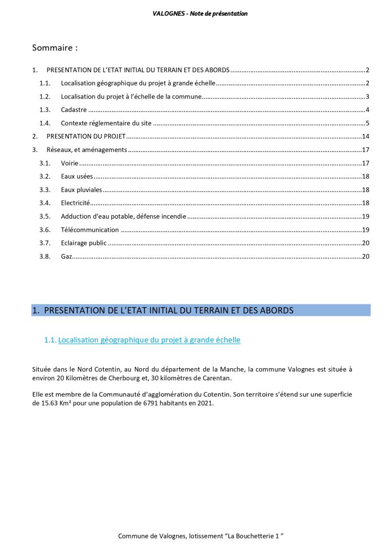 Piece administrative 2 du permis aménager