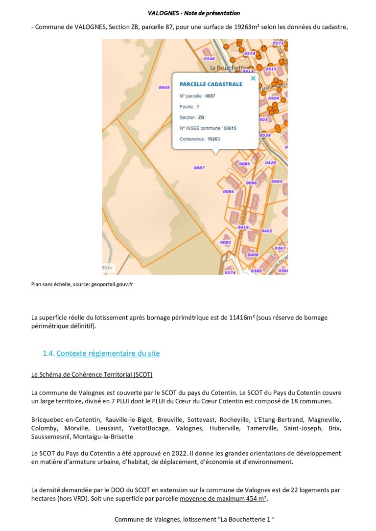 Piece administrative 2 du permis aménager