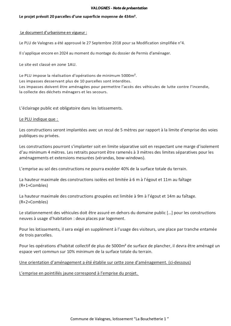Piece administrative 2 du permis aménager