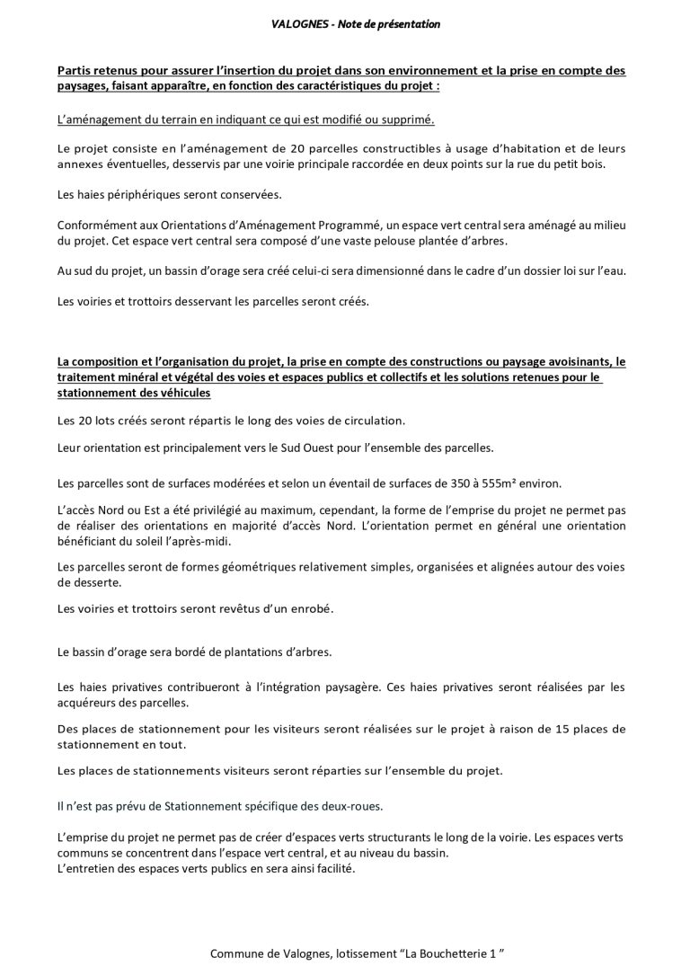 Piece administrative 2 du permis aménager