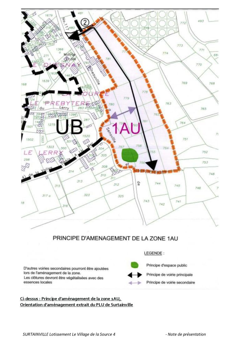 pièce administrative 2 et 8 d'un permis d'aménager