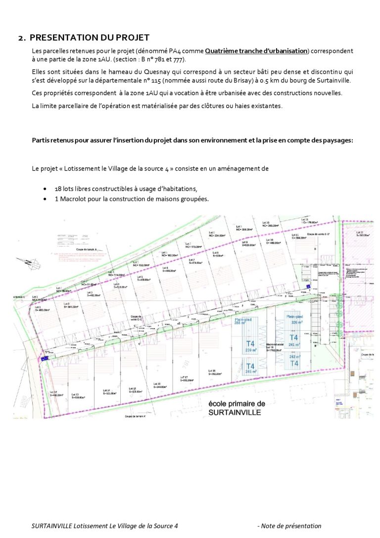 pièce administrative 2 et 8 d'un permis d'aménager