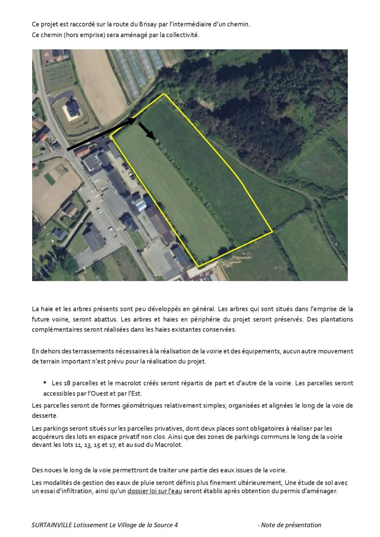 pièce administrative 2 et 8 d'un permis d'aménager
