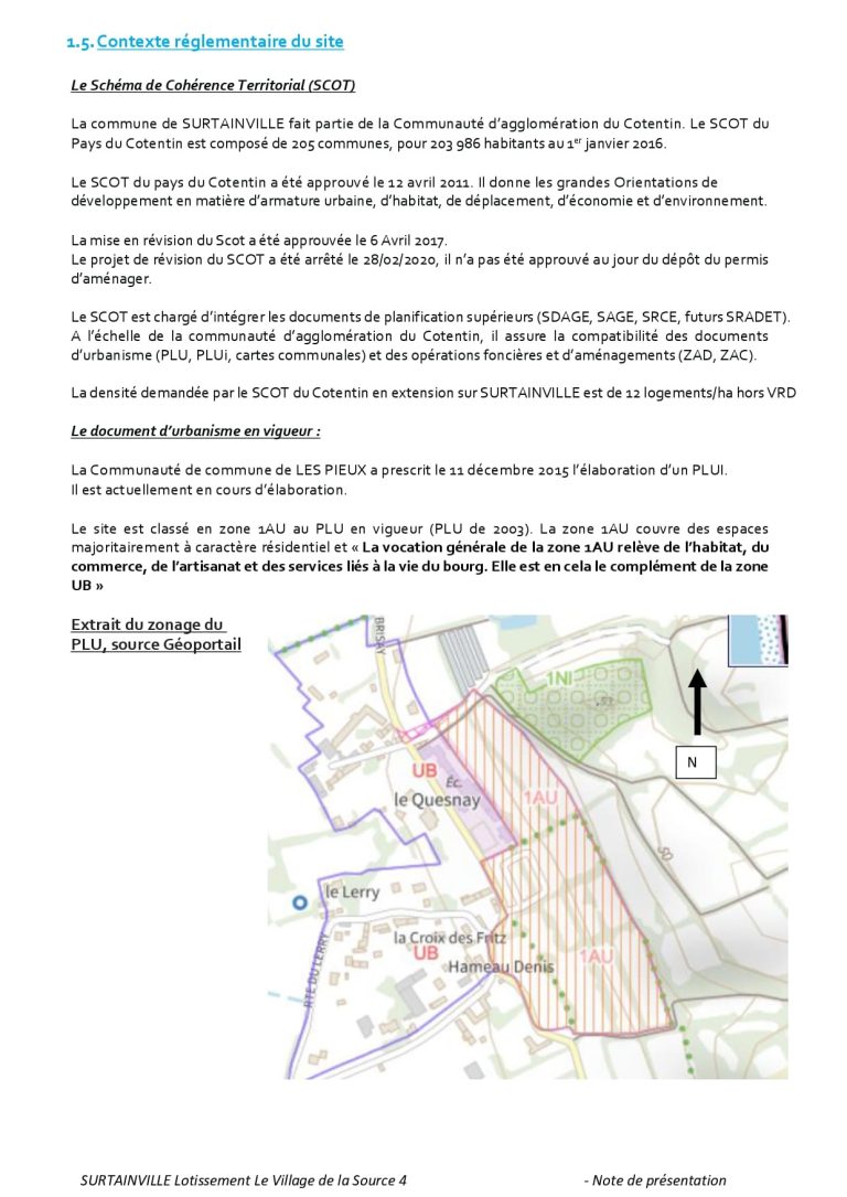 pièce administrative 2 et 8 d'un permis d'aménager