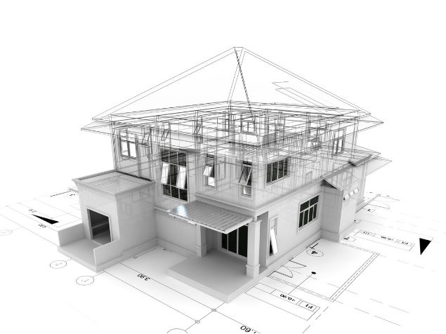 exemple plan d'une maison pour une declaration préalable