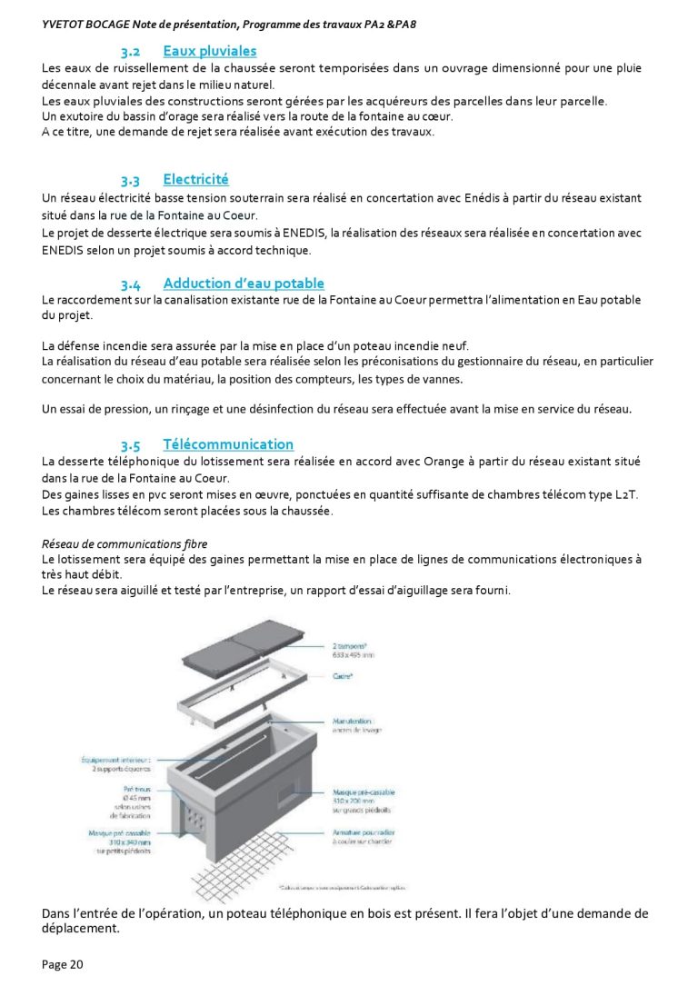 pièce administrative 2 et 8 d'un permis d'aménager